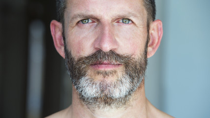 Fototapeta premium portrait of a man with beard