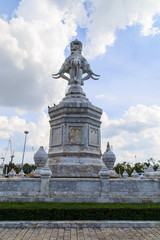 Fototapeta na wymiar Elephant monument in Bangkok