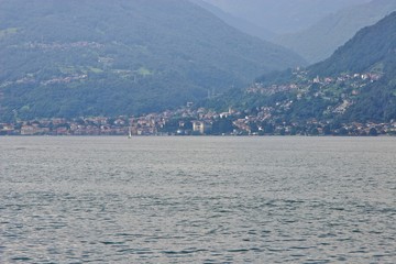 Fototapeta na wymiar Gravedona - Lago di Como
