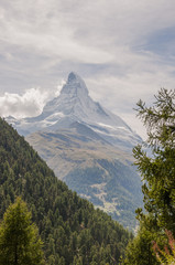 Zermatt, Dorf, Walliser Dorf, Alpen, Schweizer Alpen, Findeln, Walliser Berge, Wanderferien, Schwarzsee, Matterhorn, Wallis, Sommer, Schweiz