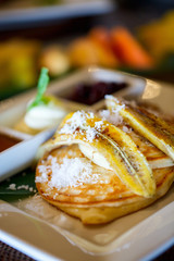 Banana pancakes