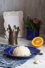 cheescakce with orange