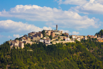 Fototapeta na wymiar Borgo Cerreto in Umbria - Italia