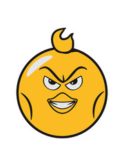 chick funny worm white flag