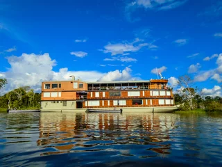 Foto op Plexiglas Rivier Amazon river