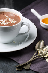 Cup of hot chocolate