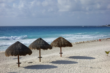 Cancun beaches at La Isla Dorado, Mexico