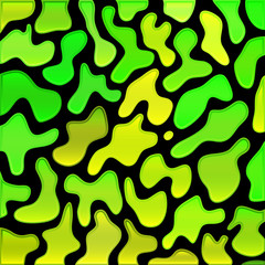 abstract vector stained-glass mosaic background