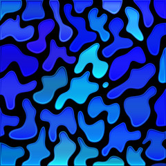 abstract vector stained-glass mosaic background