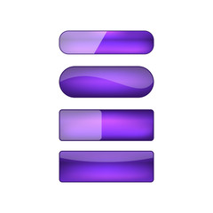 Obraz premium vector web buttons set