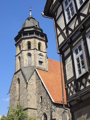 Fototapeta na wymiar Hann. Münden - Kirche St. Blasius