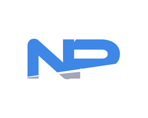 NP Letter Logo Modern