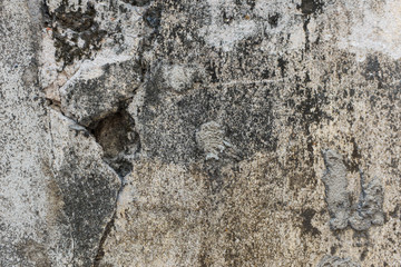 Bare raw concrete wall texture useful as background