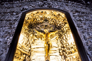 Chapel of bones crucifix