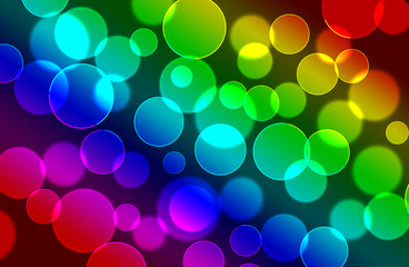 Blur colorful abstract light bokeh background is beautiful.
