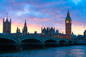 Obraz na płótnie Canvas London. Big Ben clock tower.