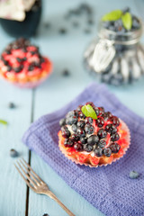 Delicious and sweet blueberry cookie