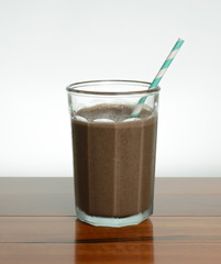 chocolate banana smoothie