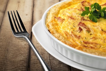 Quiche.