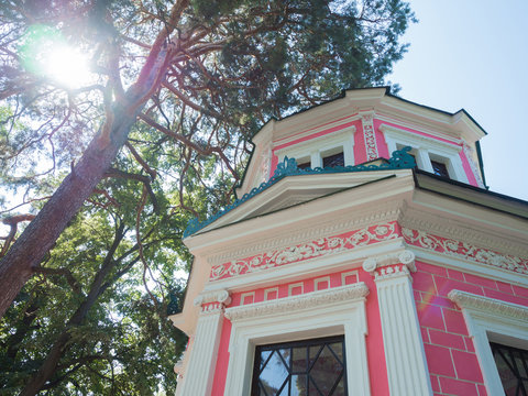 Pink pavilion