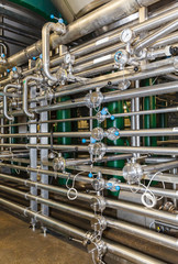 pipes, tanks for the food industry