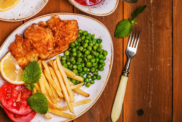 Fish and chips