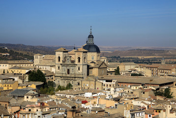 Fototapeta na wymiar Aerial view of Toledo, Spain