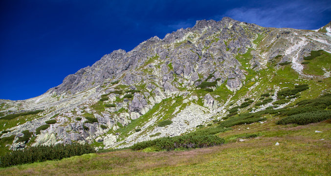 Hill - Predne Solisko - in High Tatras, Slovakia
