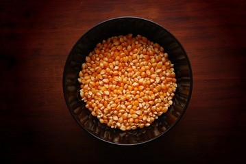 Bowl with Corn Sweet