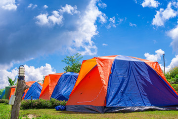 tent camping