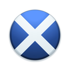 Obraz premium Scotland button