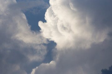storm clouds in the sky