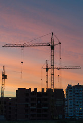 construction of high-rise buildings