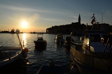 Rovinj, abends