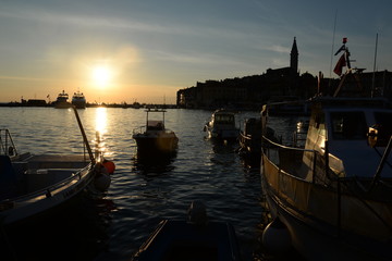 Rovinj, abends