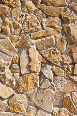 background from mosaic wall with bricks