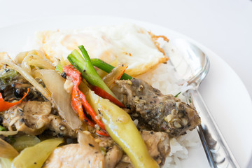 Fried Chicken with Black Pepper