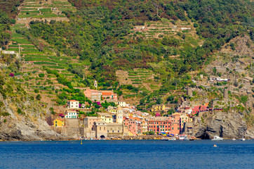 Fototapeta na wymiar Vernazza, Cinque Terre (Italian Riviera, Liguria)