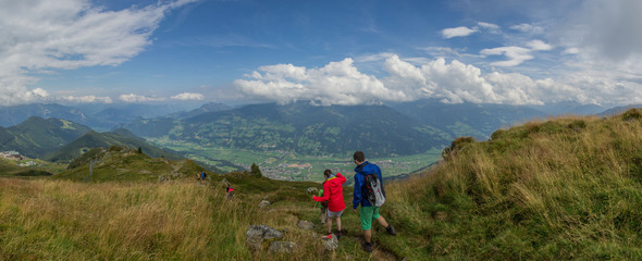 Wandern Panorama