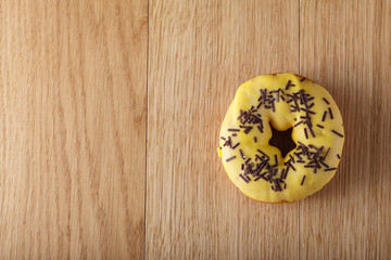 Yellow donut