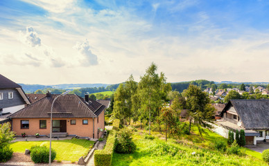 View over Kalsbach / Marienheide