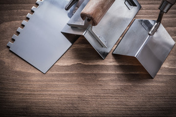 angle surfacers and steel putty knife