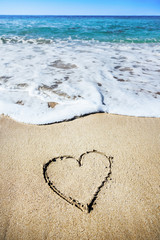 Sand heart