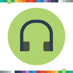 Headphones icon.
