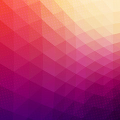 Fototapeta premium Colorful Abstract Geometric Vector Background.