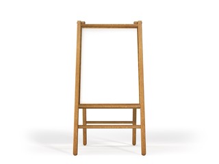 wooden easel