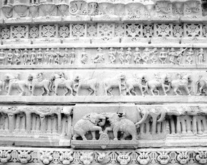 Jagdish Mandir Hindu Temple Facade Details