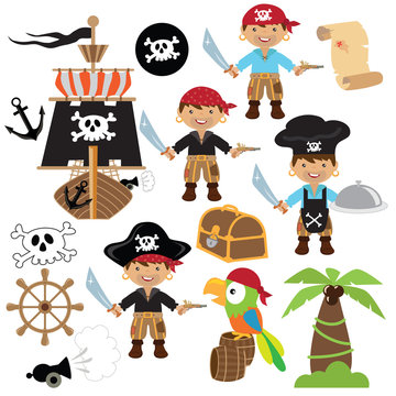 Pirate vector illustration
