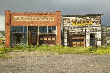 Monida, an abandoned town on border of Montana and Idaho near Monida Pass, Interstate 16