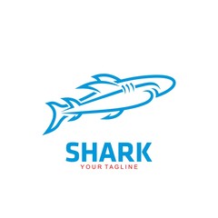 Shark Logo Template